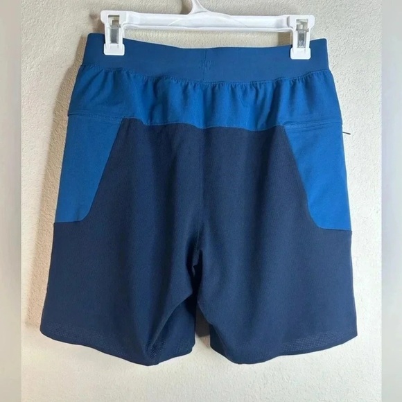 Lululemon T.H.E. Shorts Blue 8" Lined Drawstring Stretch size
small - Picture 2 of 5